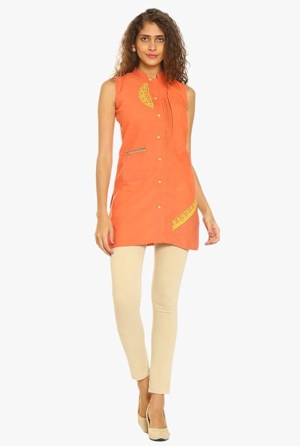 Soch Coral Printed Cotton Kurti Soch Coral Printed Cotton Kurti