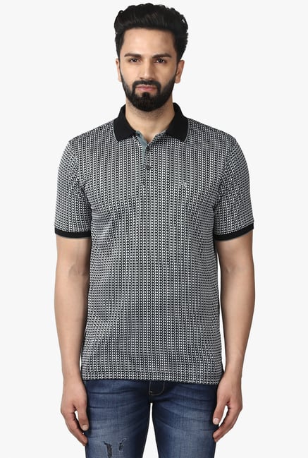 Raymond Black Half Sleeves T-Shirt Raymond Black Half Sleeves T-Shirt