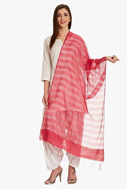 Aurelia Pink Viscose Dupatta Aurelia Pink Viscose Dupatta