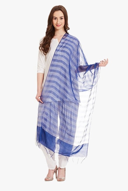 Aurelia Blue Viscose Dupatta Aurelia Blue Viscose Dupatta