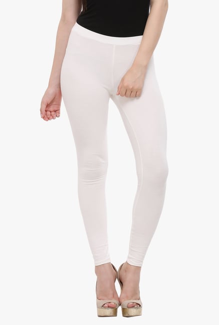 W White Cotton Leggings W White Cotton Leggings