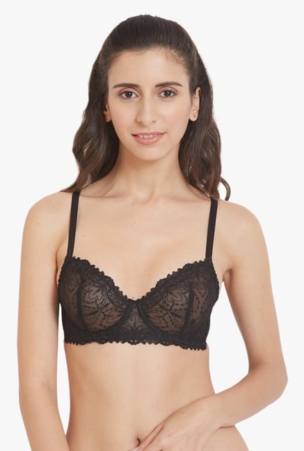 Blush By PrettySecrets Black Non Wired Non Padded Bra Blush By PrettySecrets Black Non Wired Non Padded Bra