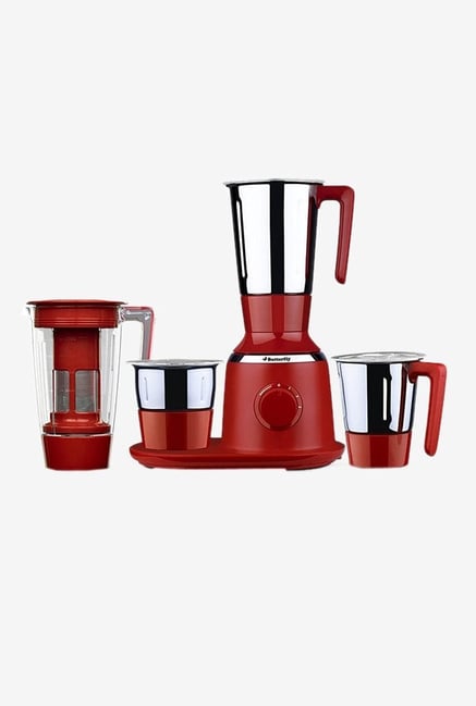 Butterfly Spectra 750 Watt Juicer Mixer Grinder(Red) Butterfly Spectra 750 Watt Juicer Mixer Grinder(Red)