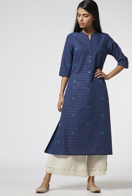 Utsa by Westside Indigo Kurta Utsa by Westside Indigo Kurta