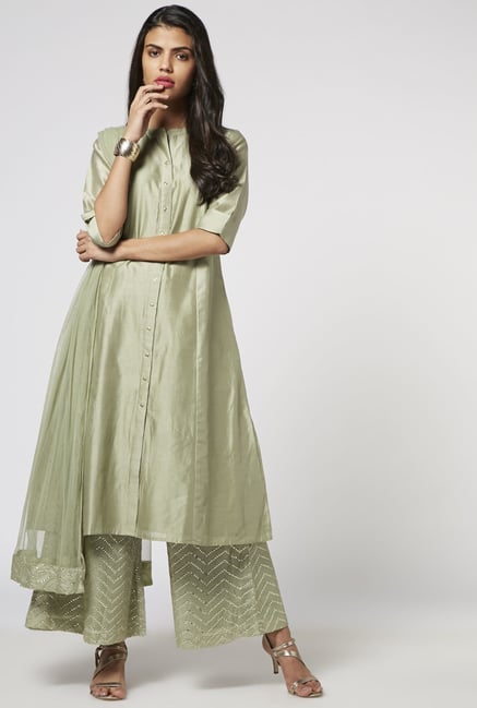 Vark by Westside Sea Green Ethnic Set Vark by Westside Sea Green Ethnic Set