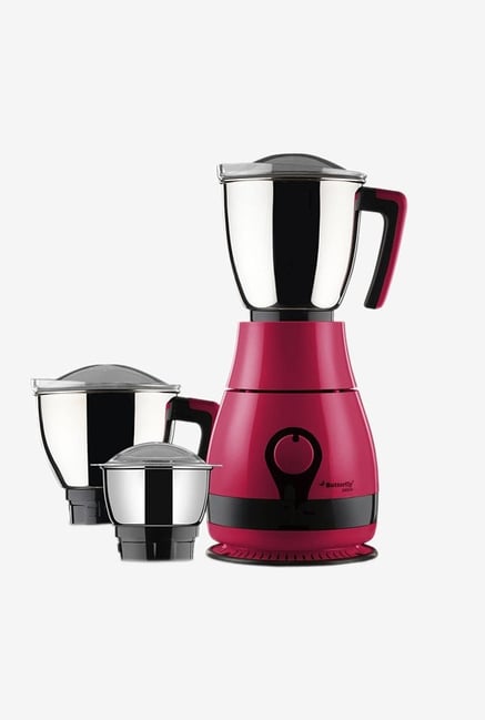 Butterfly Pebble 600 Watt Mixer Grinder (Pink) Butterfly Pebble 600 Watt Mixer Grinder (Pink)