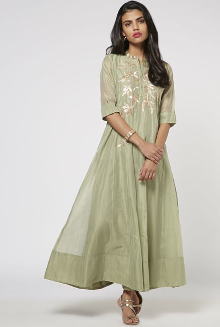 Vark by Westside Green Maxi Dress Vark by Westside Green Maxi Dress