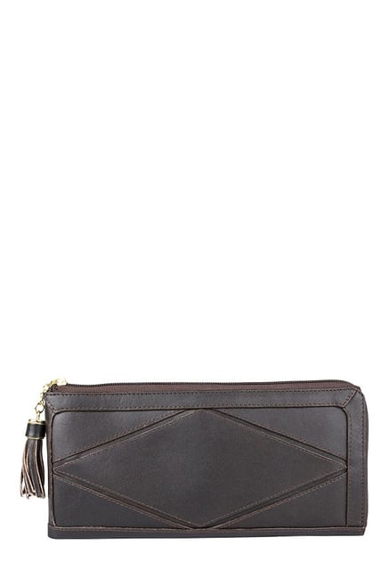 Hidesign Diadema W3 Dark Brown Leather Wallet Hidesign Diadema W3 Dark Brown Leather Wallet