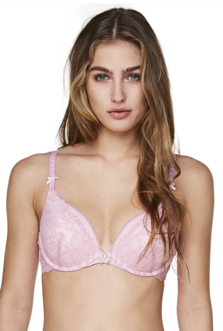 Hunkemoller Pink Glam Under Wired Theresa Seamless Bra Hunkemoller Pink Glam Under Wired Theresa Seamless Bra