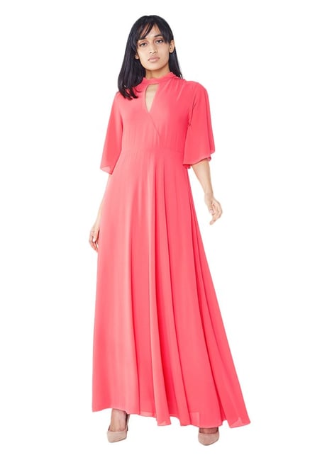 AND Pink Maxi Dress AND Pink Maxi Dress