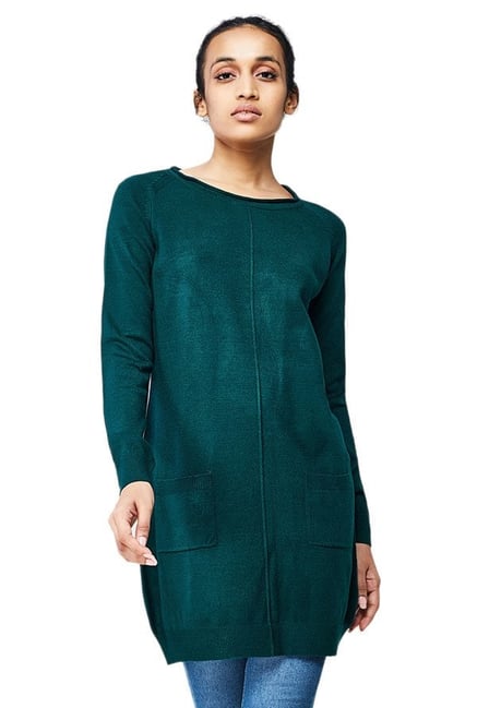 AND Emerald Textured Tunic AND Emerald Textured Tunic