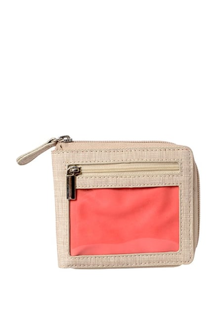Baggit Faculty1 Charles Beige Solid Wallet Baggit Faculty1 Charles Beige Solid Wallet