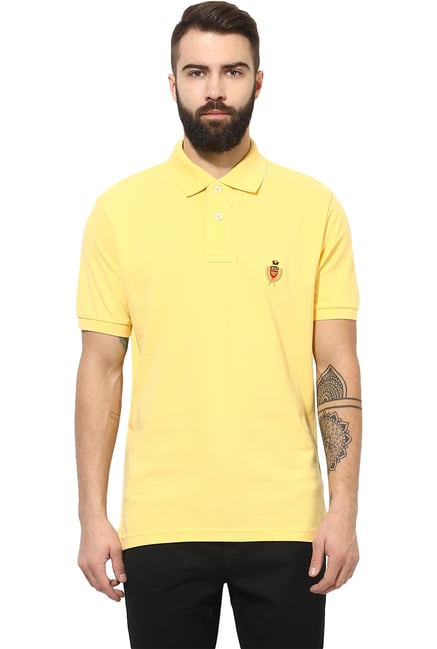 Red Tape Yellow Half Sleeves Polo T-Shirt Red Tape Yellow Half Sleeves Polo T-Shirt