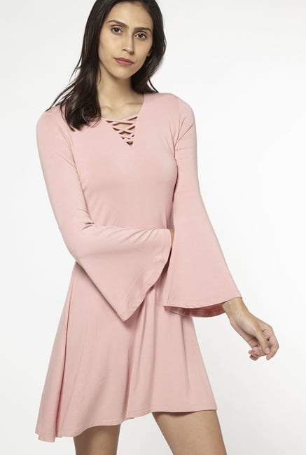 Nuon by Westside Blush Pink Jeremy Dress Nuon by Westside Blush Pink Jeremy Dress