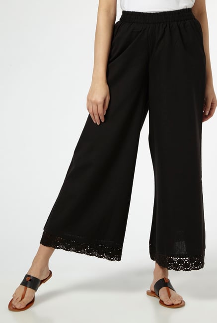 Utsa by Westside Black Palazzos Utsa by Westside Black Palazzos