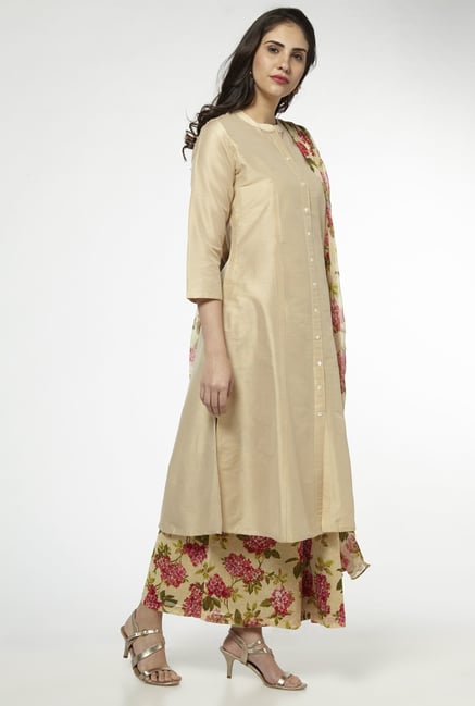 Vark by Westside Beige Ethnic Set Vark by Westside Beige Ethnic Set