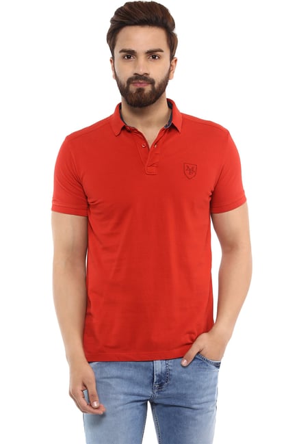Mufti Red Half Sleeves T-Shirt Mufti Red Half Sleeves T-Shirt