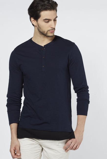 ETA by Westside Navy Slim Fit T-Shirt ETA by Westside Navy Slim Fit T-Shirt