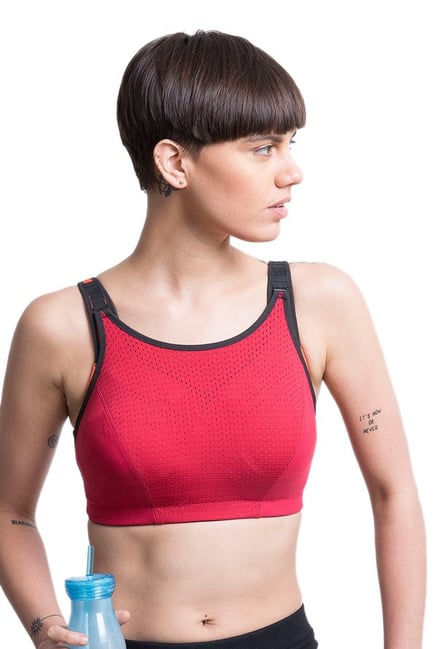 Zelocity By Zivame Red Non Wired Padded Bra Zelocity By Zivame Red Non Wired Padded Bra