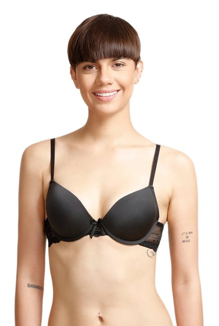 Zivame Black Under Wired Padded Bra Zivame Black Under Wired Padded Bra