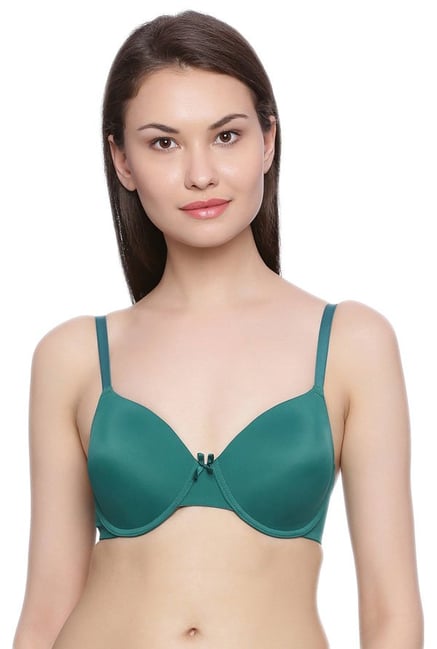 Zivame Green Under Wired Padded Bra Zivame Green Under Wired Padded Bra