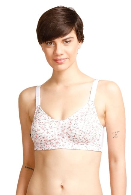Rosaline By Zivame White Non Wired Padded Bra Rosaline By Zivame White Non Wired Padded Bra