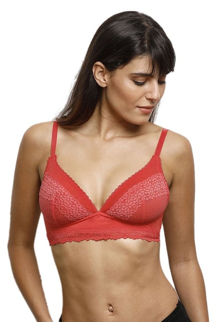 Zivame Red Non Wired Non Padded Bra Zivame Red Non Wired Non Padded Bra