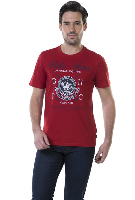 BHPC Red Printed T-Shirt BHPC Red Printed T-Shirt
