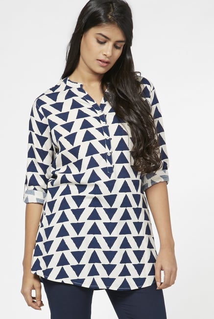 Utsa by Westside Indigo Kurti Utsa by Westside Indigo Kurti