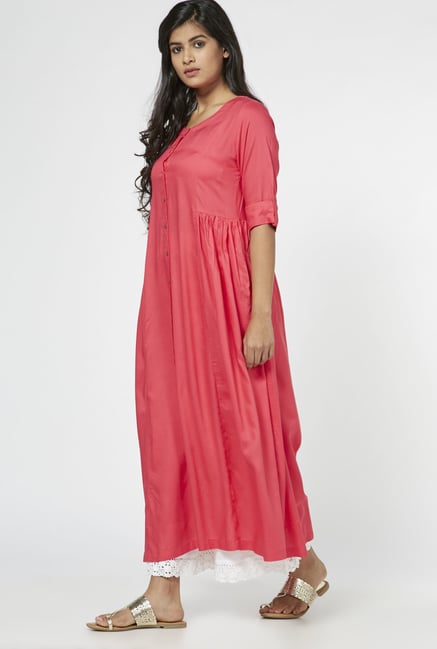 Utsa by Westside Pink Kurta Utsa by Westside Pink Kurta