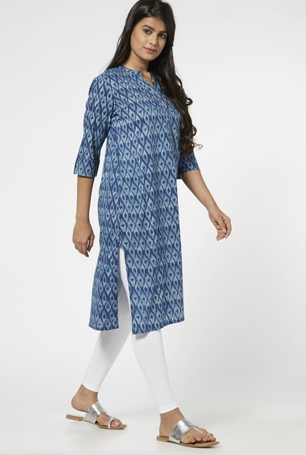 Utsa by Westside Indigo Cotton Kurta Utsa by Westside Indigo Cotton Kurta