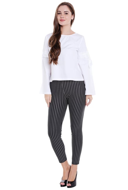 Globus White Loose Fit Boxy Top Globus White Loose Fit Boxy Top