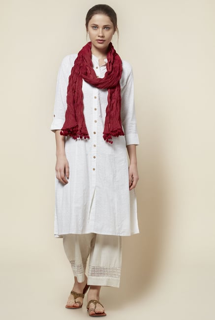 Zudio Maroon Crush Dupatta Zudio Maroon Crush Dupatta