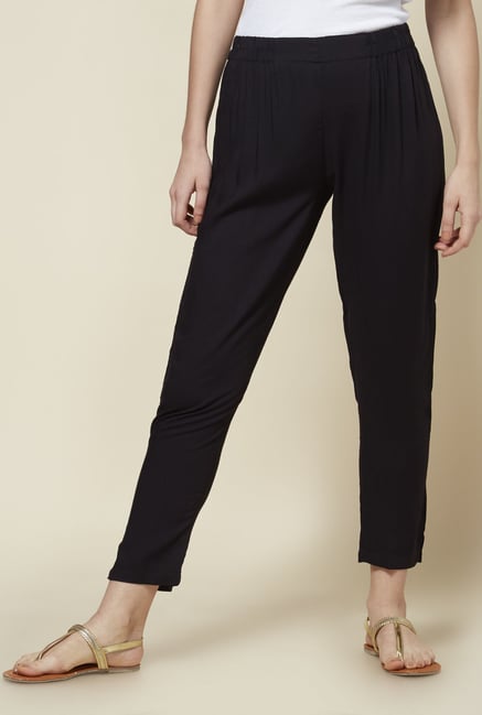 Zudio Black Cigarette Pants Zudio Black Cigarette Pants