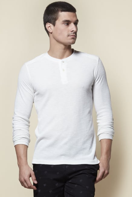 Zudio White Regular Fit T-Shirt Zudio White Regular Fit T-Shirt