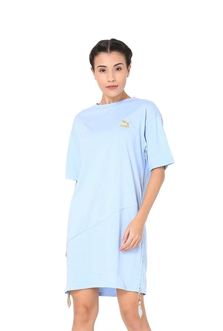 Puma Blue Round Neck Festival FM Sweatshirt Puma Blue Round Neck Festival FM Sweatshirt