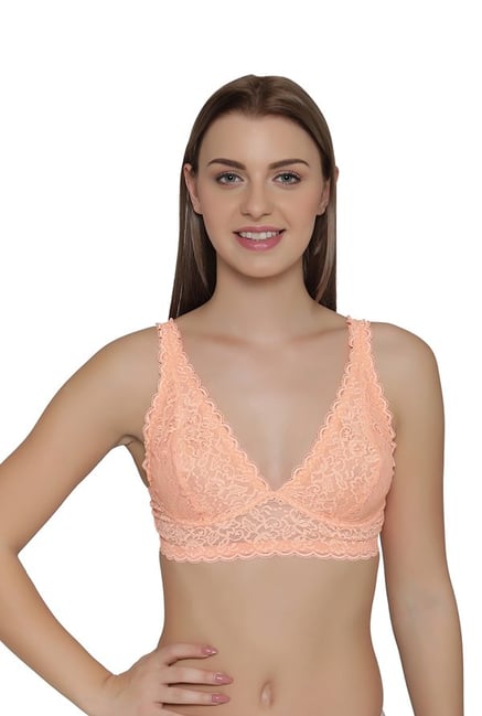 Clovia Orange Non Wired Non Padded Bralette Clovia Orange Non Wired Non Padded Bralette