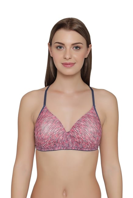Clovia Pink Non Wired Padded T-Shirt Bra Clovia Pink Non Wired Padded T-Shirt Bra