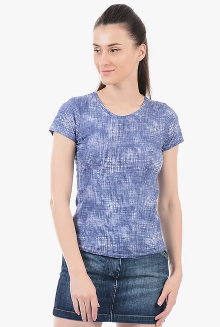 Pepe Jeans Navy Printed T-Shirt Pepe Jeans Navy Printed T-Shirt