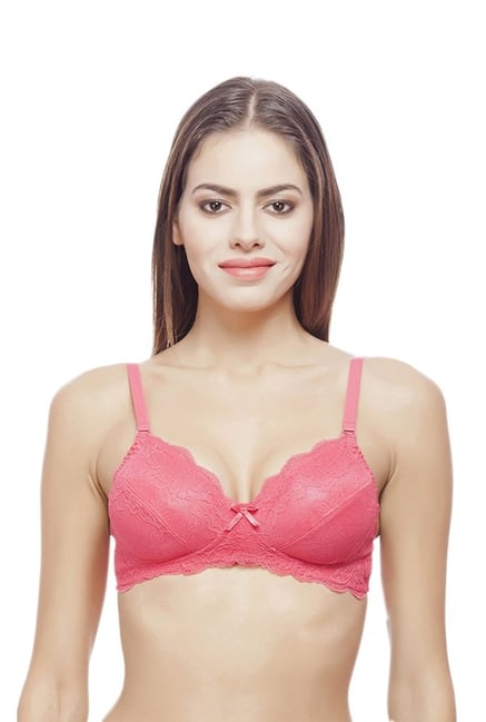 Bwitch Pink Non Wired Non Padded Convertible Bra Bwitch Pink Non Wired Non Padded Convertible Bra
