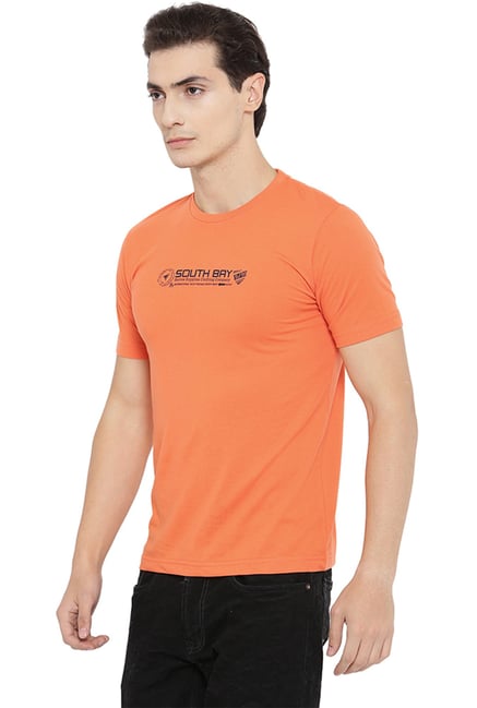 Neva Orange Half Sleeves T-Shirt (Pack Of 2) Neva Orange Half Sleeves T-Shirt (Pack Of 2)