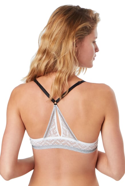 ETAM Paris White Classique Under-Wired Padded Bra ETAM Paris White Classique Under-Wired Padded Bra