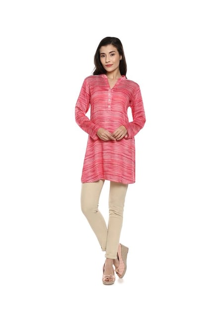 Soch Red Textured Tunic Soch Red Textured Tunic