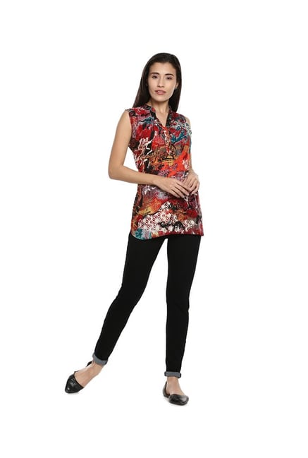 Soch Red Printed Tunic Soch Red Printed Tunic