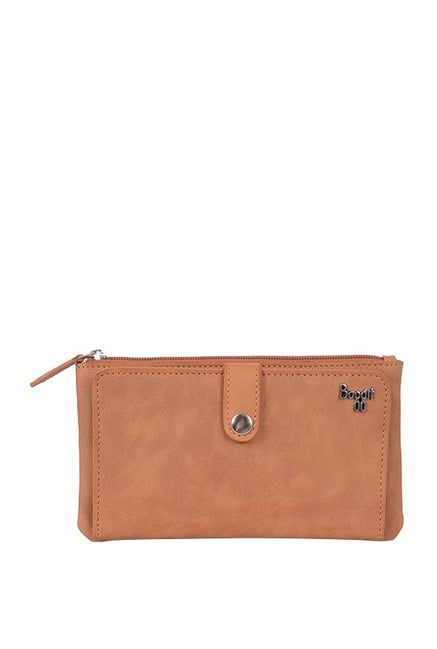 Baggit Valentine Tan Solid Wallet Baggit Valentine Tan Solid Wallet