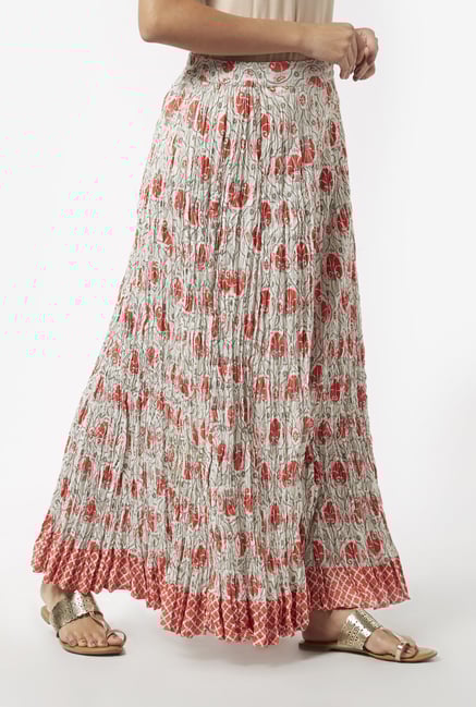 Utsa by Westside Coral Maxi Skirt Utsa by Westside Coral Maxi Skirt