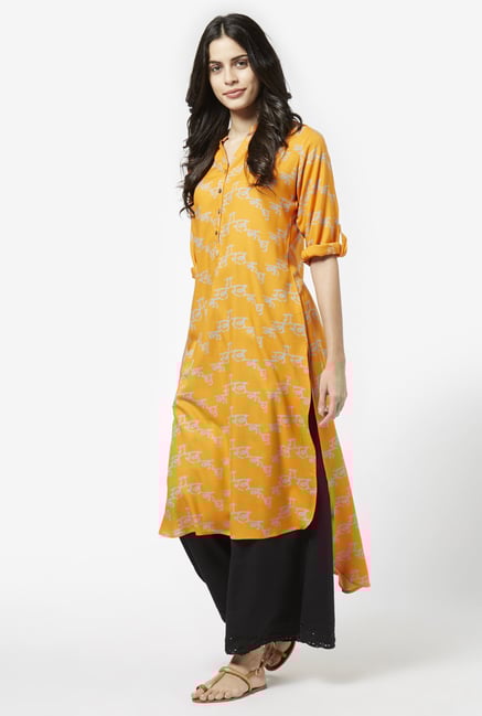 Utsa by Westside Orange Kurta Utsa by Westside Orange Kurta