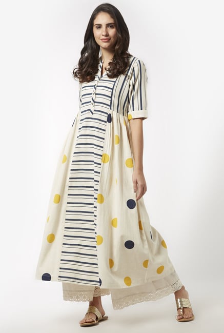 Utsa by Westside Off White Kurta Utsa by Westside Off White Kurta