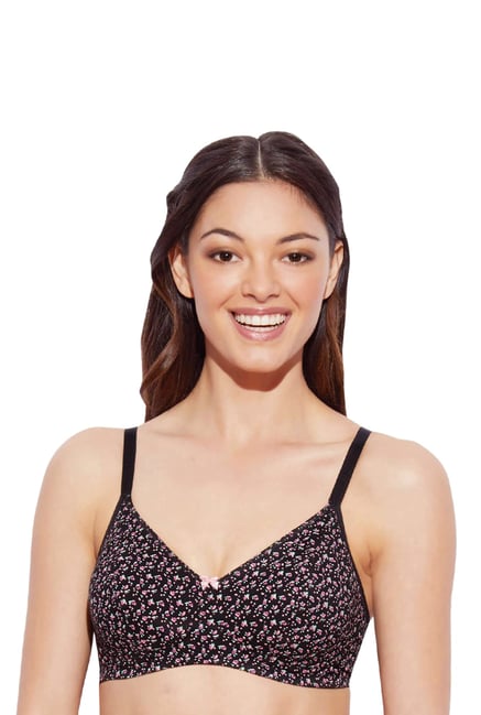Enamor Black Non Wired Non Padded Full Coverage Bra Enamor Black Non Wired Non Padded Full Coverage Bra