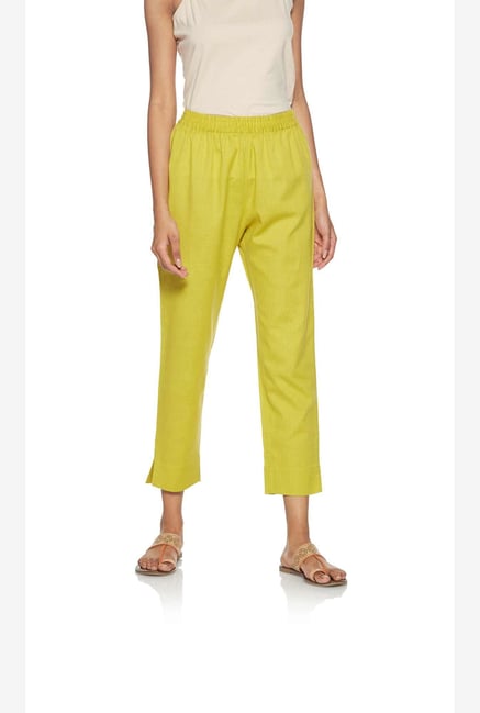 Utsa by Westside Lime Ethnic Pants Utsa by Westside Lime Ethnic Pants